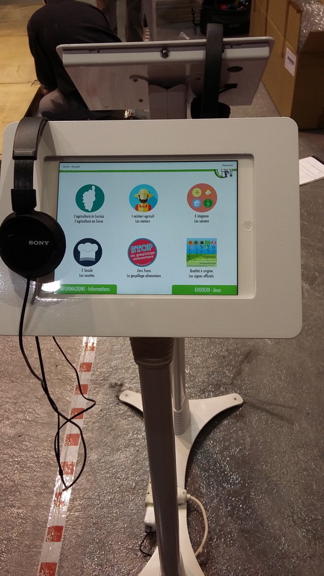 « Da a tarra à u piattu » : L'application présentée au salon de l’agriculture « Da a tarra à u piattu » : L'application présentée au salon de l’agriculture