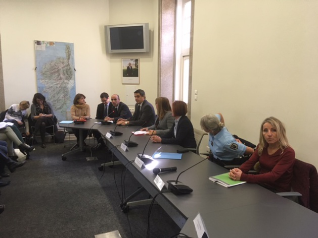 Rencontre en préfecture d'Ajaccio autour de la Journée Internationale des femmes