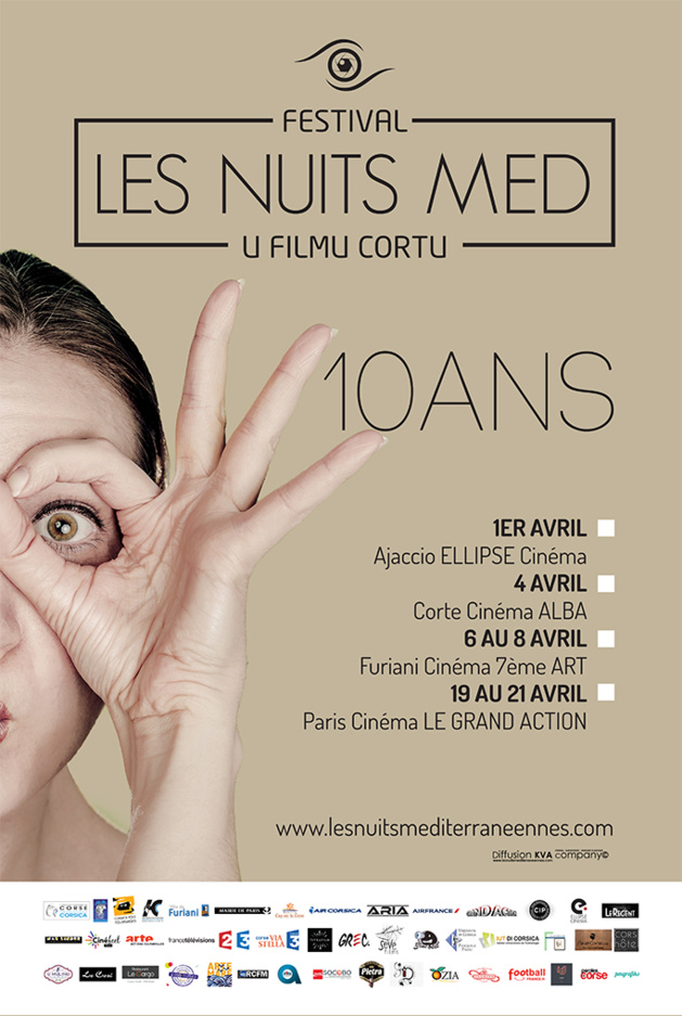 Le FESTIVAL U FILMU CORTU « Les Nuits MED » fête ses dix ans