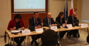 Gilles Simeoni à la conférence sur l'énergie circulaire à Valletta à Malte. Gilles Simeoni à la conférence sur l'énergie circulaire à Valletta à Malte.