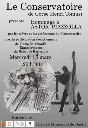 Une soirée pour célébrer la musique d’Astor Piazzolla Une soirée pour célébrer la musique d’Astor Piazzolla