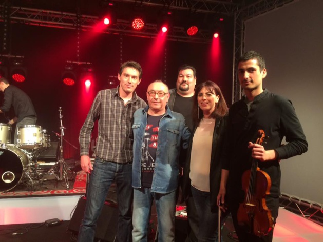 In Via, lors de leur passage à U Live, France 3 Corse In Via, lors de leur passage à U Live, France 3 Corse