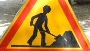 Noceta : Circulation nocturne ralentie sur une voie sur la RT 20 Noceta : Circulation nocturne ralentie sur une voie sur la RT 20