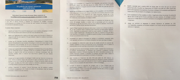 Déclaration d'Aiacciu