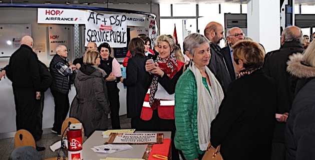 Calvi : Le comptoir-vente Air-France de l'aéroport fermera  bien le 30 avril