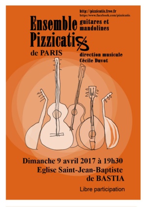 L’ensemble Pizzicatis en tournée en Haute-Corse L’ensemble Pizzicatis en tournée en Haute-Corse