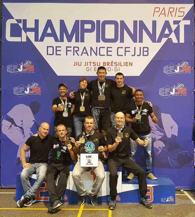 Razzia des clubs Tarra Maré et du 2e REP de Calvi aux championnats de France de Jiu-Jitsu brésilien à Paris Razzia des clubs Tarra Maré et du 2e REP de Calvi aux championnats de France de Jiu-Jitsu brésilien à Paris