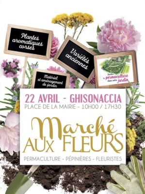 6ème édition du marché aux fleurs de Ghisonaccia 6ème édition du marché aux fleurs de Ghisonaccia