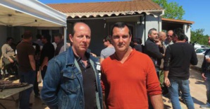 Paul-Félix Benedetti, leader d'U Rinnovu, et Tony Santini, patron du restaurant l'Aria Marina.
