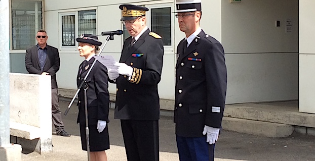 Bastia : L'hommage à Xavier Jugelé assassiné sur les Champs-Elysées
