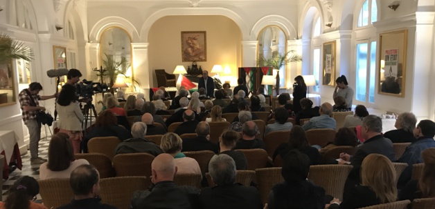 La visite de l'ambassadeur de la Palestine en Corse La visite de l'ambassadeur de la Palestine en Corse