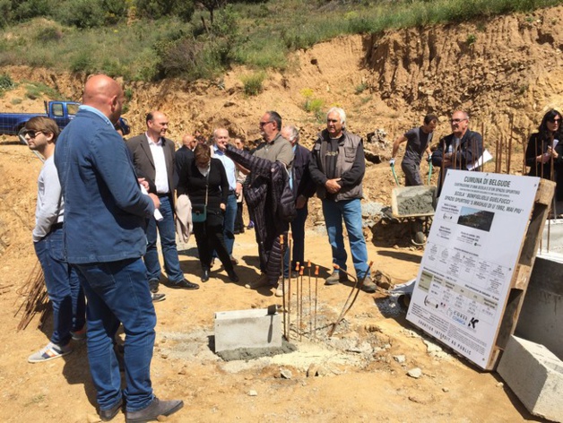 Ecole et espace sportif de Belgodere : Pose de la première pierre Ecole et espace sportif de Belgodere : Pose de la première pierre