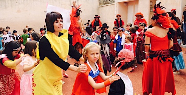 L'école Bariani de Calvi fait son Carnaval