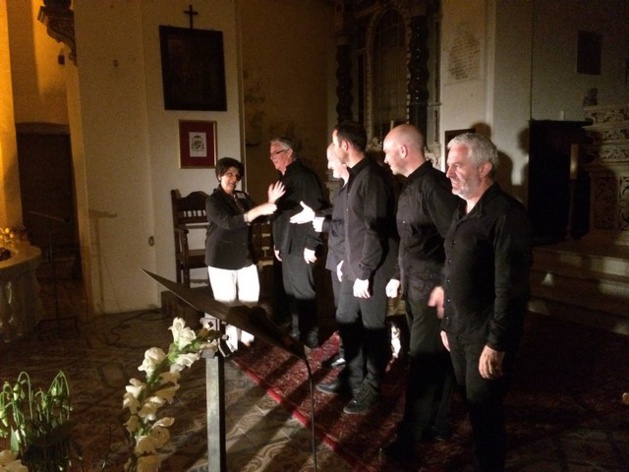 A Calvi, le Groupe  "A Filetta" chante au profit de la  Ligue contre le cancer