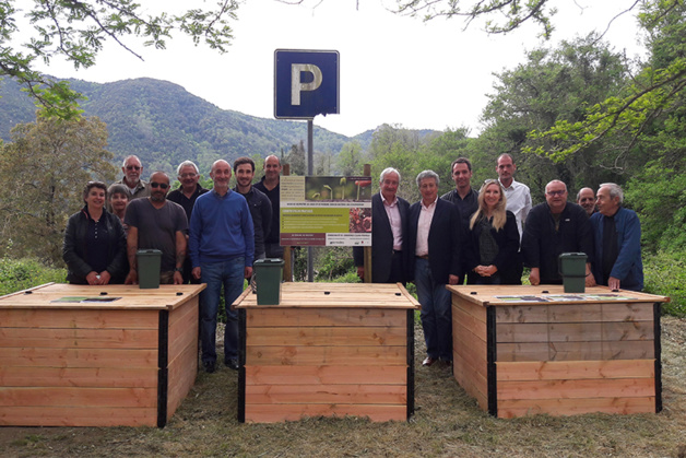 Biodéchets : Le premier composteur partagé de Corse installé à Tolla Biodéchets : Le premier composteur partagé de Corse installé à Tolla