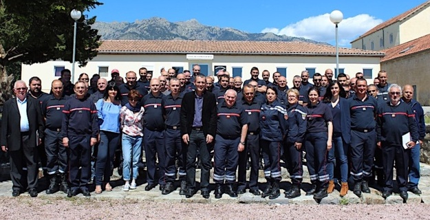 Les sapeurs-pompiers de Corse en marche vers le 124ème congrès national !