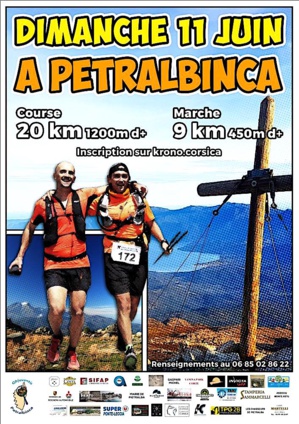 Trail de A Petralbinca : Première le 11 Juin ! Trail de A Petralbinca : Première le 11 Juin !