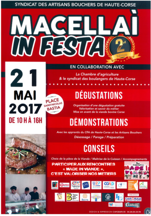 Bastia : I Macellai in Festa sur la place Saint Nicolas