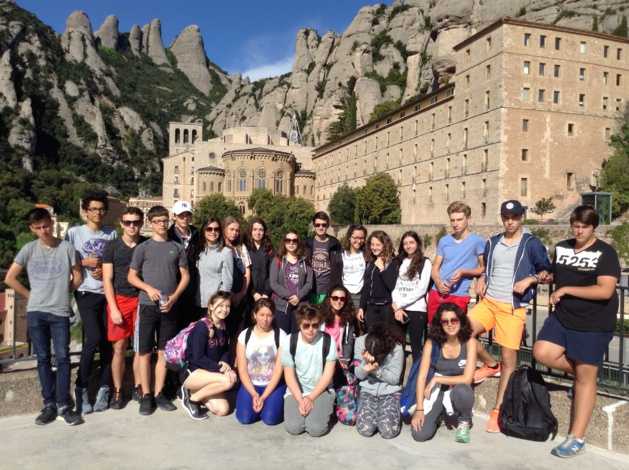Le beau voyage des collégiens ile-roussiens en Catalogne