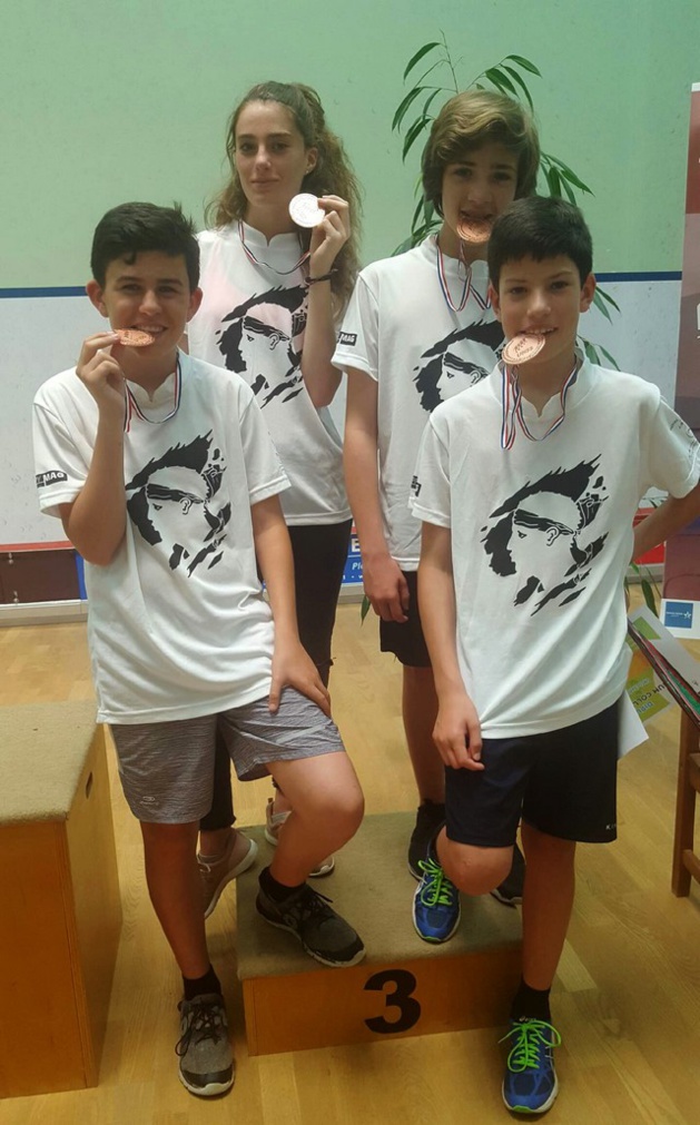 Championnat de France UNSS de Squash : Le collège de l'Ile-Rousse en bronze Championnat de France UNSS de Squash : Le collège de l'Ile-Rousse en bronze