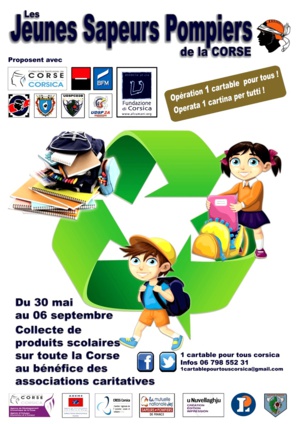 Les Jeunes Sapeurs-Pompiers de la Plaine lancent l’opération « Un cartable pour tous » ! Les Jeunes Sapeurs-Pompiers de la Plaine lancent l’opération « Un cartable pour tous » !