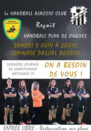 Ajaccio Hand Cup : Plus de 450 handballeurs pendant deux jours Ajaccio Hand Cup : Plus de 450 handballeurs pendant deux jours