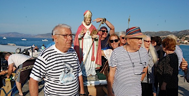 Saint Erasme vénéré à Lisula