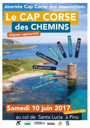 Journée Cap Corse des associations le 10 juin à Pinu Journée Cap Corse des associations le 10 juin à Pinu
