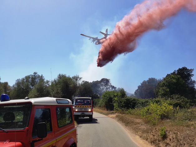 (Crédit photo © SDIS 2A) (Crédit photo © SDIS 2A)