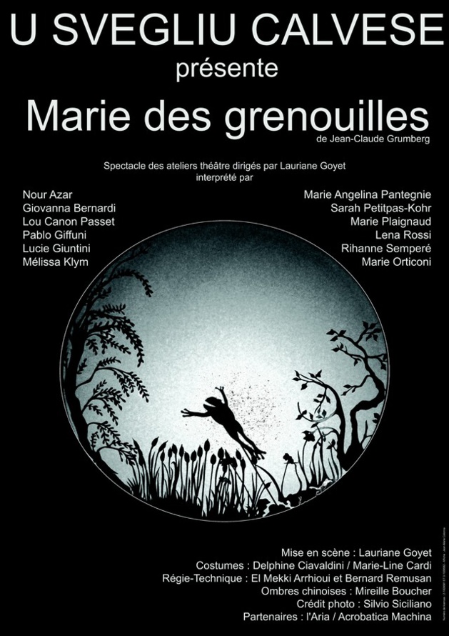 Spectacles A Truppucia Vendredi 9 et Samedi 10 Juin dans les Jardins de la Poudrière à Calvi