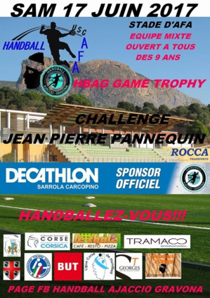 Handball : Première édition du HBAG GAME TROPHY ce samedi Handball : Première édition du HBAG GAME TROPHY ce samedi