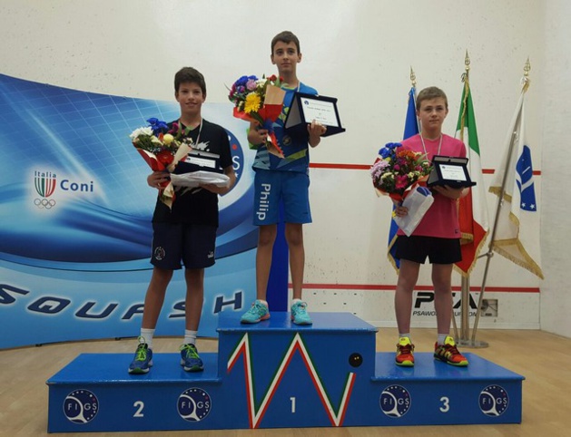 Antonin Romieu (Ile-Rousse) sur la 2e marche du podium à l'Open international de squash d'Italie Antonin Romieu (Ile-Rousse) sur la 2e marche du podium à l'Open international de squash d'Italie