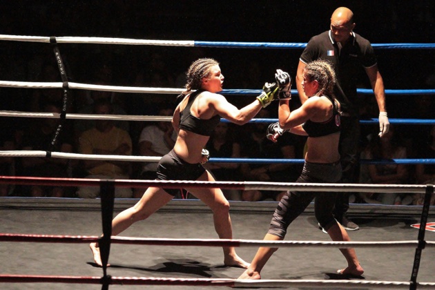 Maria Casanova face à Valérie Domergue (Crédit photo © Marilyne Santi) Maria Casanova face à Valérie Domergue (Crédit photo © Marilyne Santi)