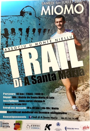 Miomu : U trail di a Santa Maria è i scrontri di é pieve Miomu : U trail di a Santa Maria è i scrontri di é pieve
