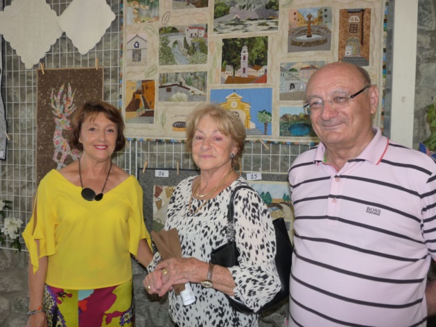 Corinne Ribout, Mado Zuccarelli, Antoine Ferracci, président du CPIE Corinne Ribout, Mado Zuccarelli, Antoine Ferracci, président du CPIE