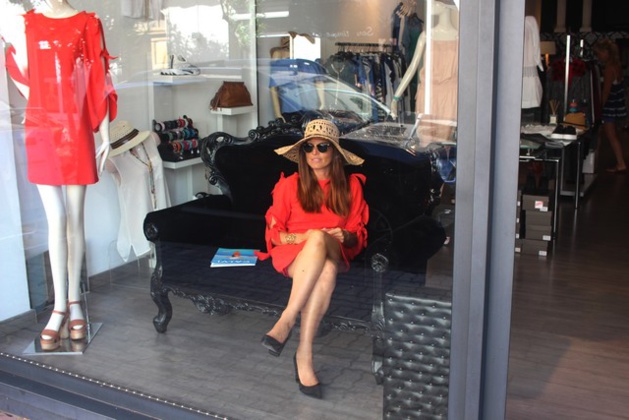 Des vitrines animées dans le centre-ville de Calvi Des vitrines animées dans le centre-ville de Calvi