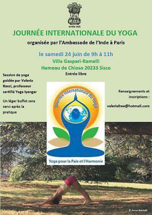 Sisco célèbre la journée internationale du Yoga Sisco célèbre la journée internationale du Yoga