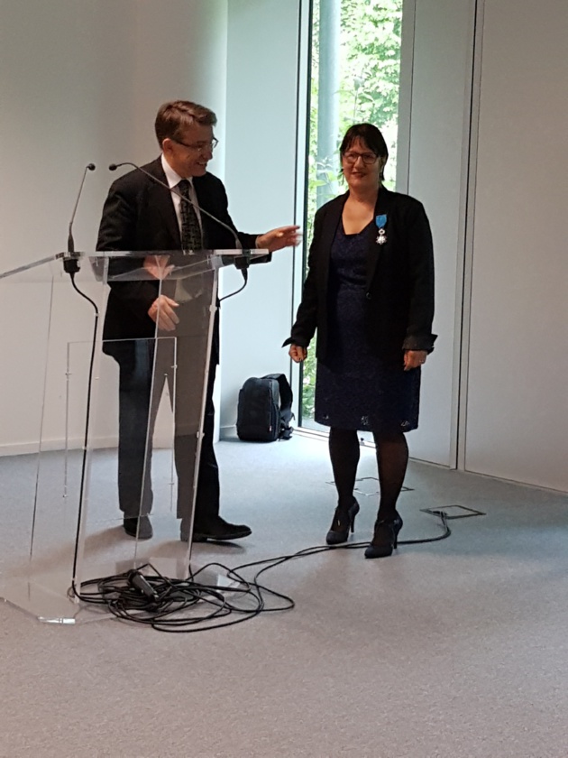 « Adrien Lippini, Un Vélo, Une Vie » : Françoise Lippini distinguée « Adrien Lippini, Un Vélo, Une Vie » : Françoise Lippini distinguée