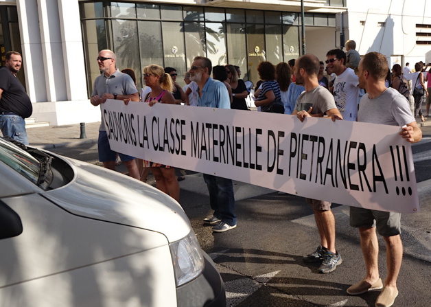 Maternelle de Petranera : Les parents d'élèves maintiennent la pression