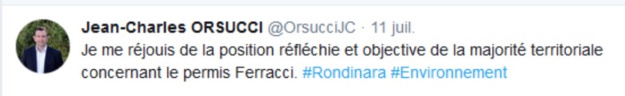 Villas Ferracci : Courrier aux présidents de l’Exécutif et de l’Assemblée de Corse Villas Ferracci : Courrier aux présidents de l’Exécutif et de l’Assemblée de Corse
