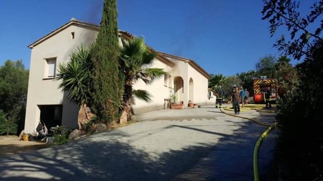 Bastelicaccia : Incendie dans une maison