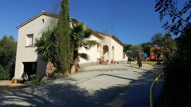 Bastelicaccia : Incendie dans une maison Bastelicaccia : Incendie dans une maison