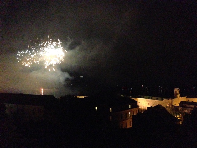 Bastia : Le feu d'artifice en quelques images