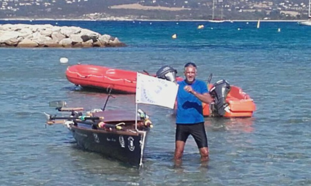 Tour de Corse à la rame: Patrick Boni est arrivé à Calvi