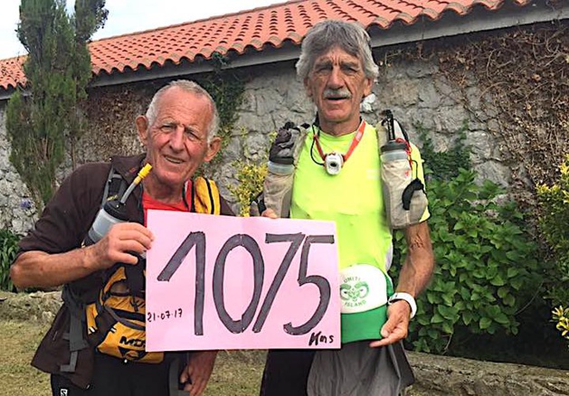 Claude Leonardi et Dominique Rovinalti : Déjà plus 1000 km sur le chemin de Saint-Jacques de Compostelle