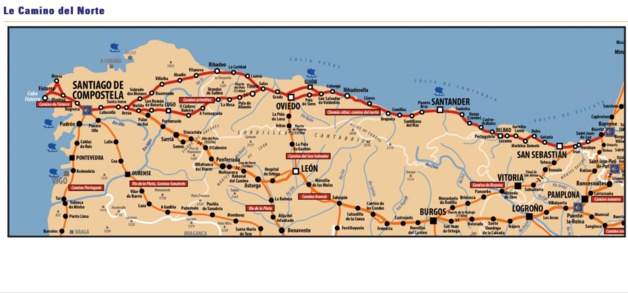 Claude Leonardi et Dominique Rovinalti : Déjà plus 1000 km sur le chemin de Saint-Jacques de Compostelle Claude Leonardi et Dominique Rovinalti : Déjà plus 1000 km sur le chemin de Saint-Jacques de Compostelle