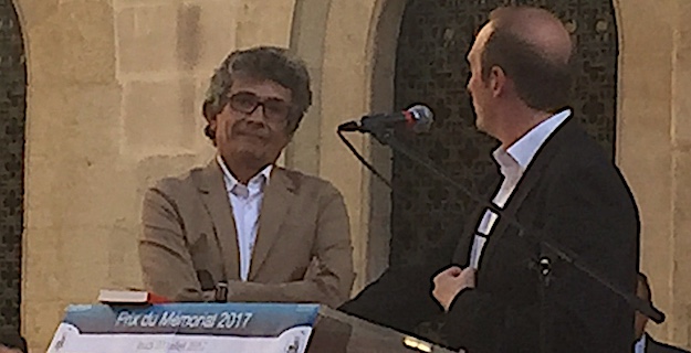 PHilippe Costamagna avec Laurent Marcangeli, le maire d'Ajaccio