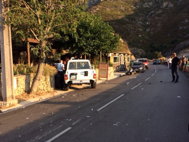 Un mort et un blessé grave dans une collision Auto-Moto à Occhiatana Un mort et un blessé grave dans une collision Auto-Moto à Occhiatana