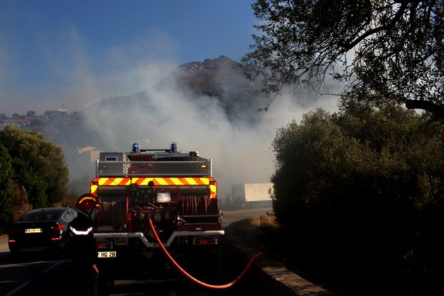 Incendie : A Corbara, le feu est parti d'une... caravane ! Incendie : A Corbara, le feu est parti d'une... caravane !