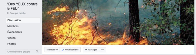 Initiative citoyenne corse sur Facebook : « des YEUX contre le FEU » Initiative citoyenne corse sur Facebook : « des YEUX contre le FEU »